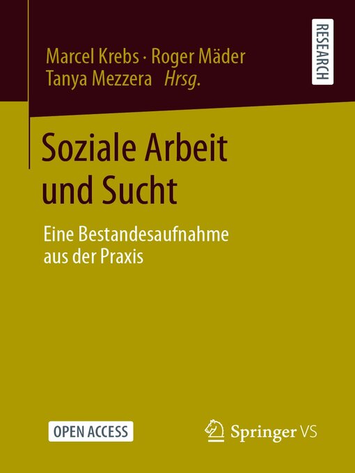 Title details for Soziale Arbeit und Sucht by Marcel Krebs - Wait list